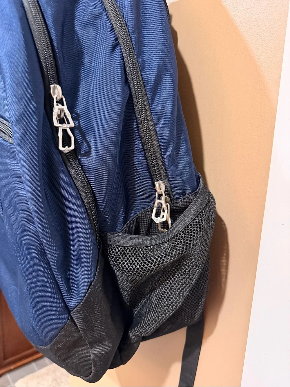 adidas Blue and Black Classic Sport Backpack